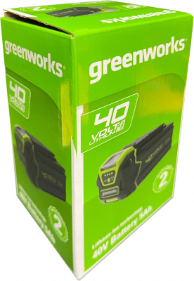Батарея аккумуляторная Greenworks 2927207 40В 5Ач Li-Ion