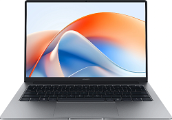 Ноутбук Honor MagicBook X14 Plus 2025 FermiB-5651F Core 5 220H 16Gb SSD512Gb Intel Iris Xe graphics 14" IPS WQXGA (2880x1800) Windows 11 Home grey space WiFi BT Cam (5301ALWC)