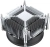 Устройство охлаждения(кулер) ID-Cooling DK-19 PWM Soc-1700/1851 черный 4-pin 14-26dB Al 95W 340gr Ret