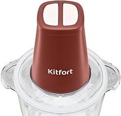 Измельчитель электрический Kitfort КТ-3534 2л. 500Вт красный