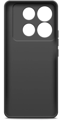 Чехол (клип-кейс) BoraSCO для Infinix Note 40 Silicone Case черный (73182)