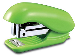 Степлер ручной Kw-Trio 056C3 mini Dolphin 24/6 26/6 (15листов) встроенный антистеплер ассорти 50скоб металл/пластик