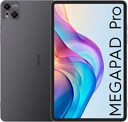 Планшет Tecno MegaPad Pro T1201 G100 (2.2) 8C RAM8Gb ROM128Gb 12" IPS 2000x1200 4G Android 14 серый 13Mpix 5Mpix BT WiFi microSD 1Tb 10000mAh