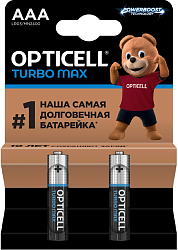 Батарея Opticell Turbo MAX LR03 AAA (2шт) блистер