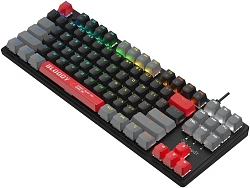 Клавиатура A4Tech S310N механическая черный/красный USB Multimedia for gamer