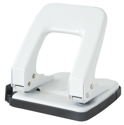 Дырокол Deli E0138 макс.:35лист. металл ассорти отв.:2 с линейкой