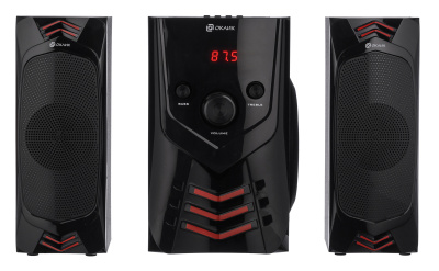 Колонки Оклик OK-432 2.1 черный 25Вт BT