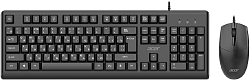 Клавиатура + мышь Acer OCC500 клав:черный мышь:черный USB (ZL.ACC11.00G)