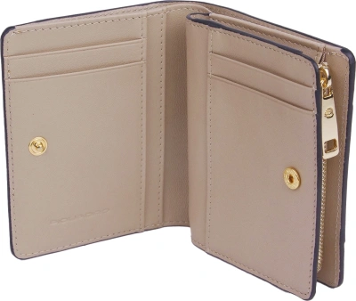 Кошелек женский Piquadro Circle PD6660W92R/GBE шафрановый/бежевый натур.кожа