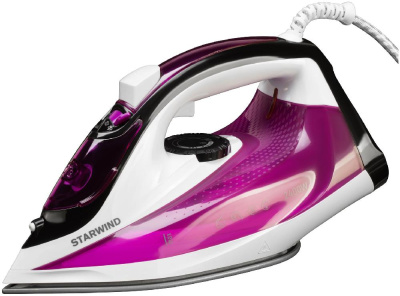 Утюг Starwind SIR2433 2400Вт фиолетовый/белый