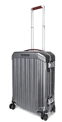 Чемодан Piquadro PQ-LM (BV4425PQLM/NCU) 40x55x20см 37л. 3.46кг. поликарбонат/натур.кожа темно-серый