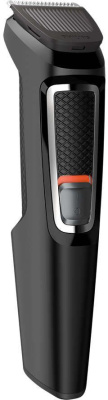 Триммер Philips MG3740/15 черный (насадок в компл:9шт)