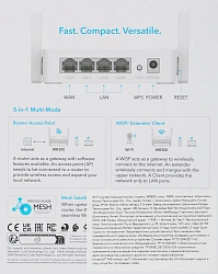 Роутер беспроводной Cudy WR300 N300 10/100BASE-TX/Wi-Fi белый