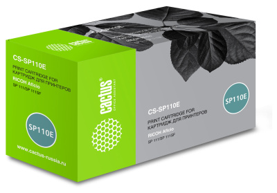 Картридж лазерный Cactus CS-SP110E 407442 черный (2000стр.) для Ricoh Aficio SP 111/SP 111SF