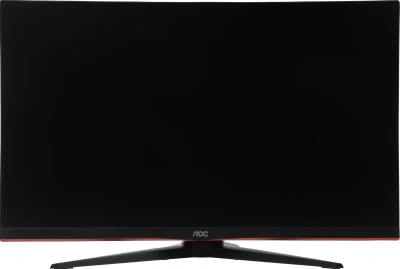 Монитор AOC 27" Q27G2U черный/красный VA LED 16:9 HDMI матовая HAS Piv 250cd 178гр/178гр 2560x1440 144Hz FreeSync Premium DP 2K USB 5.2кг