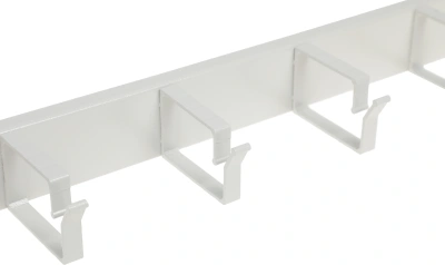 Кабельный органайзер Горизонтальный Lande LN-KDG-YKD-1UKN-LG односторонний кольца 1U шир.:19" глуб.:72мм