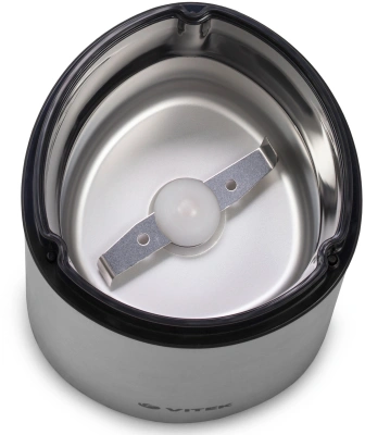 Кофемолка Vitek VT-1544 200Вт сист.помол.:ротац.нож вместим.:70гр стальной