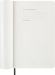 Еженедельник Moleskine PRECIOUS & ETHICAL MAMBA Large 130х210мм обложка экокожа 144стр. черный