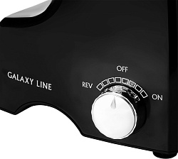Мясорубка Galaxy Line GL 2415 1500Вт черный/серебристый