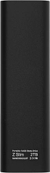 Накопитель SSD Netac USB-C 2TB NT01ZSLIM-002T-32BK Z Slim черный
