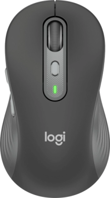 Мышь Logitech M750 L Large графитовый оптическая 4000dpi беспров. BT/Radio USB 5but (910-006266)