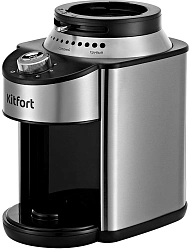 Кофемолка Kitfort КТ-770 150Вт сист.помол.:жернова вместим.:160гр нержавеющая сталь