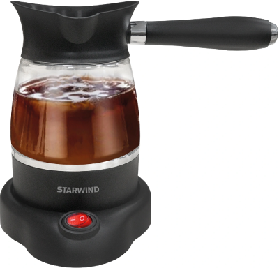 Кофеварка электрическая турка Starwind STG6054 600Вт черный/серебристый