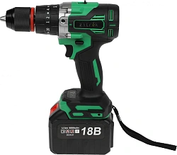 Дрель-шуруповерт Zitrek Green Impact 18V 1800Вт аккум. патрон:быстрозажимной (кейс в комплекте) (063-4046)