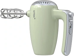 Миксер ручной Vitek VT-HM3002 800Вт фисташковый
