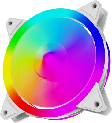 Вентилятор для корпуса Bloody BD-CF120ARGB4 ARGB 120х120x25 белый 4-pin 26дБ (BD-CF120ARGB4-WH) Ret