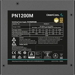 Блок питания Deepcool ATX 1200W Game Storm PN1200M Gen.5 80+ gold (20+4pin) APFC 120mm fan 8xSATA RTL