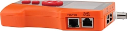 Тестер кабельный Lanmaster LAN-PRO-L/TPK-POE оранжевый/черный