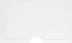 Папка на молнии ZIP Бюрократ -BPM4AGRN A4+ полипропилен 0.15мм карм.для визит. цвет молнии зеленый