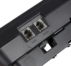 Телефон проводной Panasonic KX-TS2358RUB черный