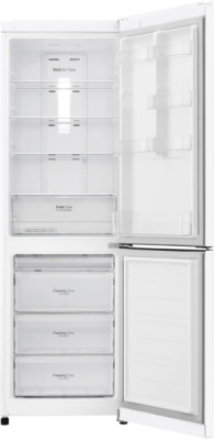 Холодильник LG GA-B419SQGL 2-хкамерн. белый мат. инвертер