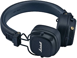 Гарнитура накладные Marshall Major V синий беспроводные bluetooth оголовье (MAJOR V BLUE)