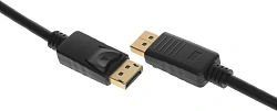 Кабель KingPrice KP-DP-v1.2-1.5m ver1.2 DisplayPort (m) DisplayPort (m) 1.5м черный