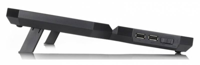 Подставка для ноутбука Deepcool Multi Core X6 (DP-N422-MCX6) 15.6" 380x295x24мм 30.9дБ 2xUSB 4x 900г черный