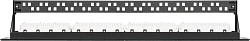 Патч-панель Nikomax NMC-RP24UD2-1U-BK 19" 1U 24xRJ45 кат.5E UTP