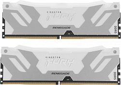 Память DDR5 2x32GB 6400MHz Kingston KF564C32RWAK2-64 Fury Renegade XMP RGB RTL Gaming PC5-51200 CL32 DIMM 288-pin 1.4В kit single rank с радиатором Ret