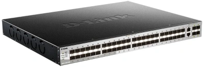Коммутатор D-Link DGS-3130-54S/B1A (L3) 2x10Гбит/с 48SFP 4SFP+ управляемый