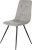 Стул для дома Бюрократ CH-K1_4 комплект 4шт св.серый Holland 09 металл черный на ножках (CH-K1_1/HL09_4)