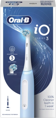 Зубная щетка электрическая Oral-B iO_S3_Ice Blue голубой