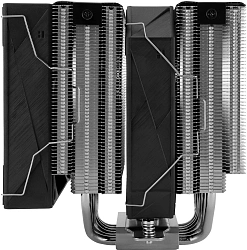 Устройство охлаждения(кулер) Thermalright Royal Pretor 130 Soc-AM5/AM4/1200/1700/1851 серебристый/черный 4-pin 29.4dB Al+Cu Ret (RP130)