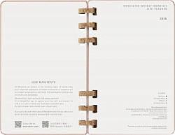 Еженедельник Moleskine SPIRAL Large 130х210мм обложка картон 200стр. спираль сиреневый