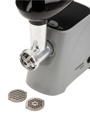 Мясорубка Hyundai HY-MG4391 1900Вт серый/черный