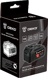Батарея аккумуляторная Deko UNV5.0 EXTRA 20В 5Ач Li-Ion (063-4497)