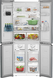Холодильник Hotpoint HFP4 480I X 3-хкамерн. нержавеющая сталь/серебристый