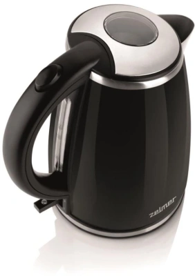 Чайник электрический Zelmer ZCK1274B 1.7л. 2200Вт черный корпус: металл (71505040P)