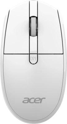 Клавиатура + мышь Acer OCC401 клав:белый мышь:белый USB беспроводная (ZL.ACCCC.017)